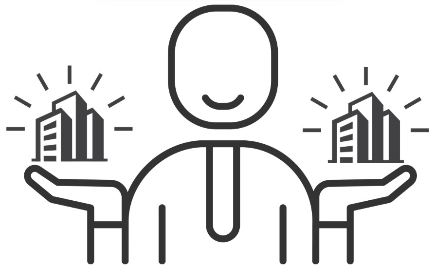 会社選定
