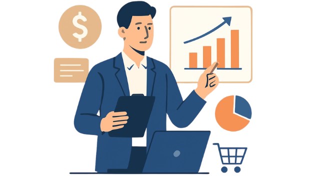 販売管理している人